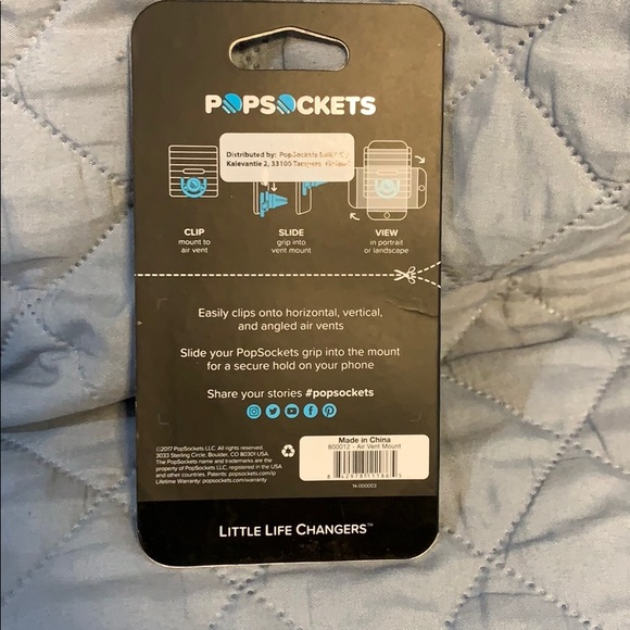 Pop socket  car vent clip - Picture 2 of 2